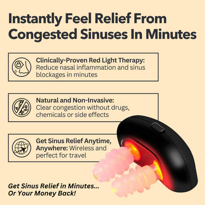 ClearBreathe™ - Red Light Sinus Relief Device