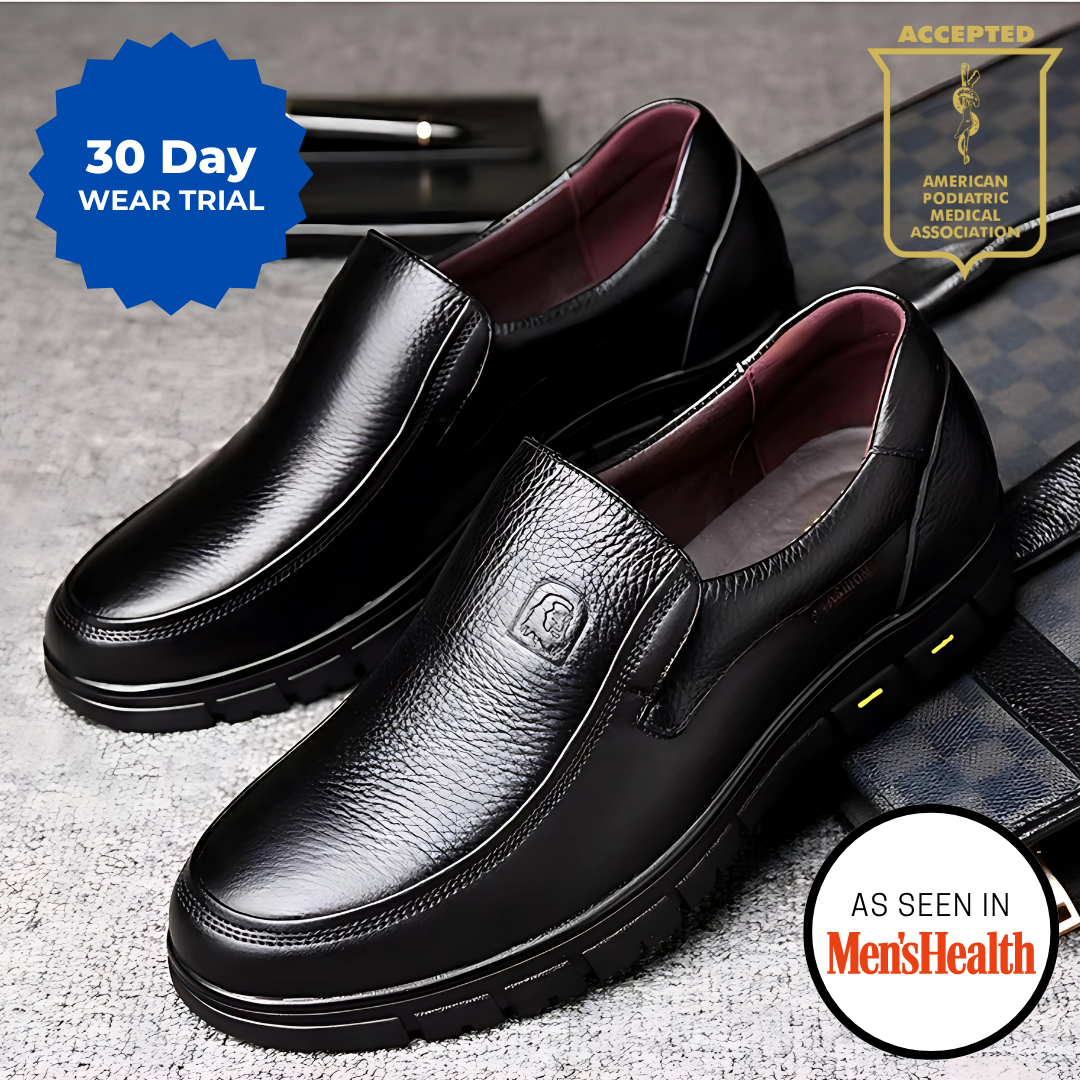 Orthopedic Leather Oxfords